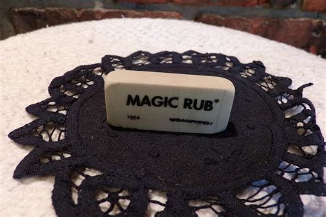 Sannford magic rub eraser